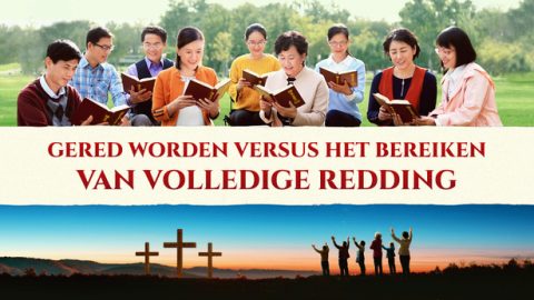 Gered worden versus het bereiken van volledige redding