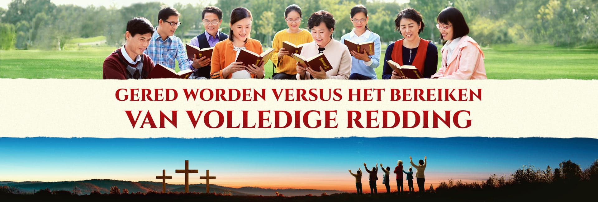 Gered worden versus het bereiken van volledige redding